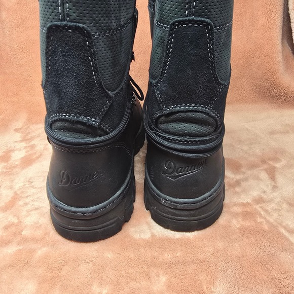 Danner Wildland Tactical Firefighter Black Fire Fighting Boots Mens 12 B‎ New main image 6